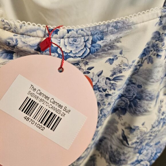 Selkie Cannes Bathing Suit NWT 2X Tolie Print - Picture 4 of 6